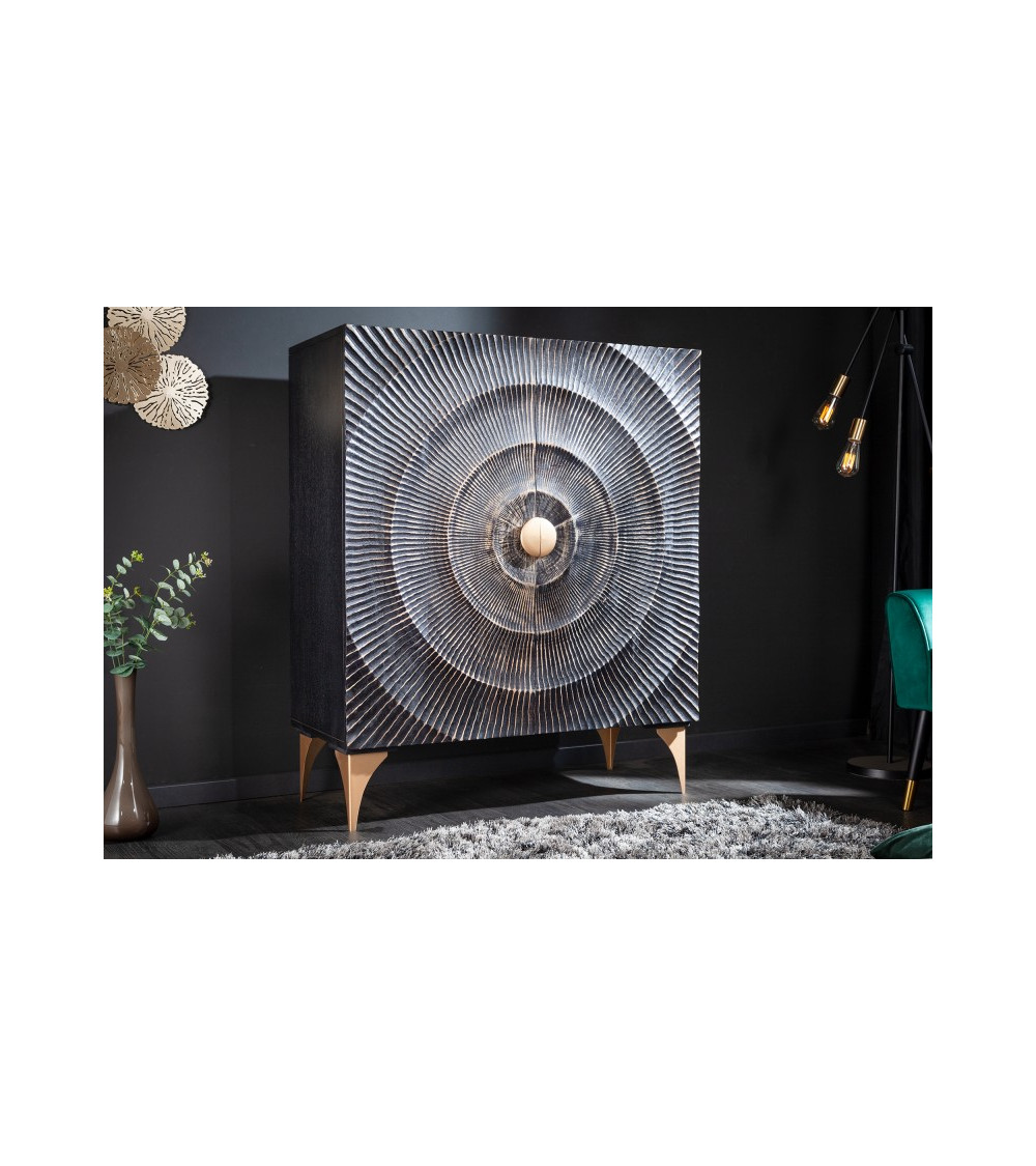 Buffet SUNNY bois massif de manguier 120 cm