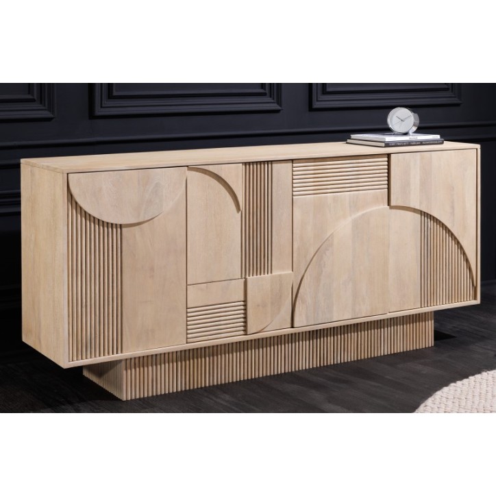 Aparador LUNA de madera de mango y acacia
