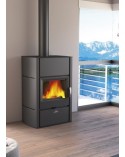 Poêle à bois HYDRONOVA PLUS - 15/10 kw