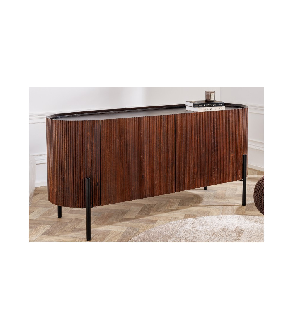 Buffet LINE en bois massif de manguier