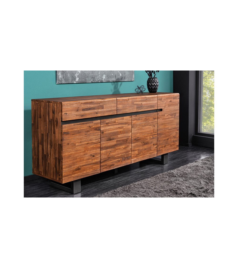 Buffet STRATA en bois d'acacia