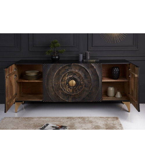 Credenza SUNNY in legno massiccio di mango 177 cm
