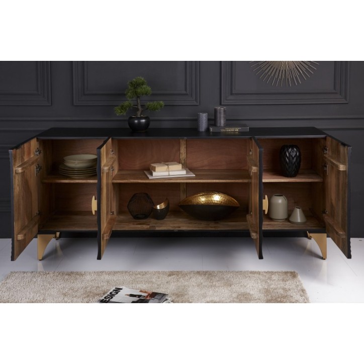 Credenza SUNNY in legno massiccio di mango 177 cm