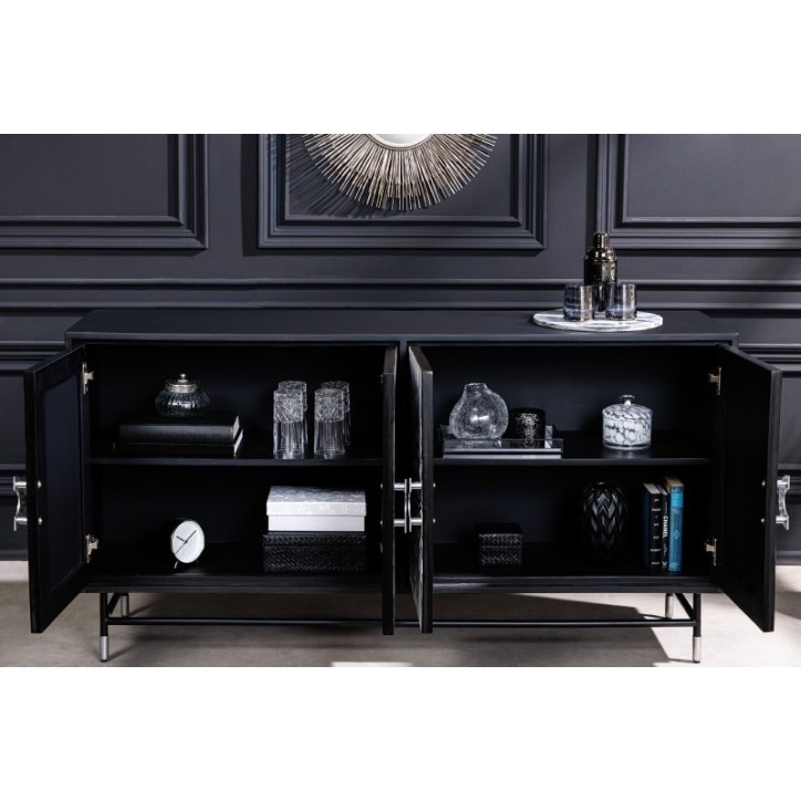 Credenza ESTRELLA in legno e osso di bufalo