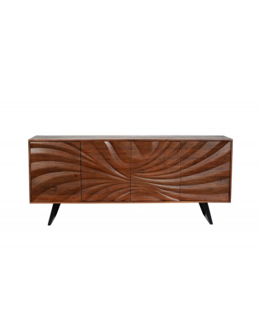 Buffet TWIST en bois massif d'acacia
