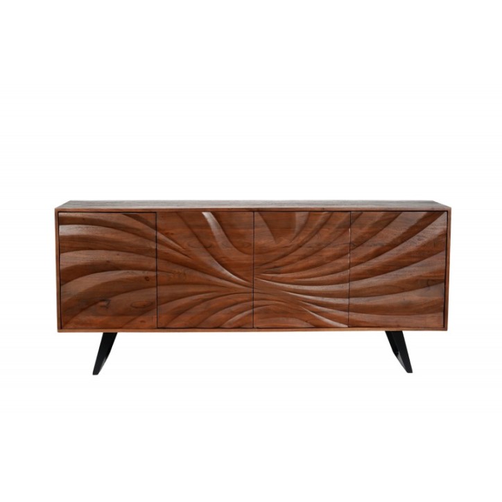 Aparador TWIST em madeira maciça de acácia