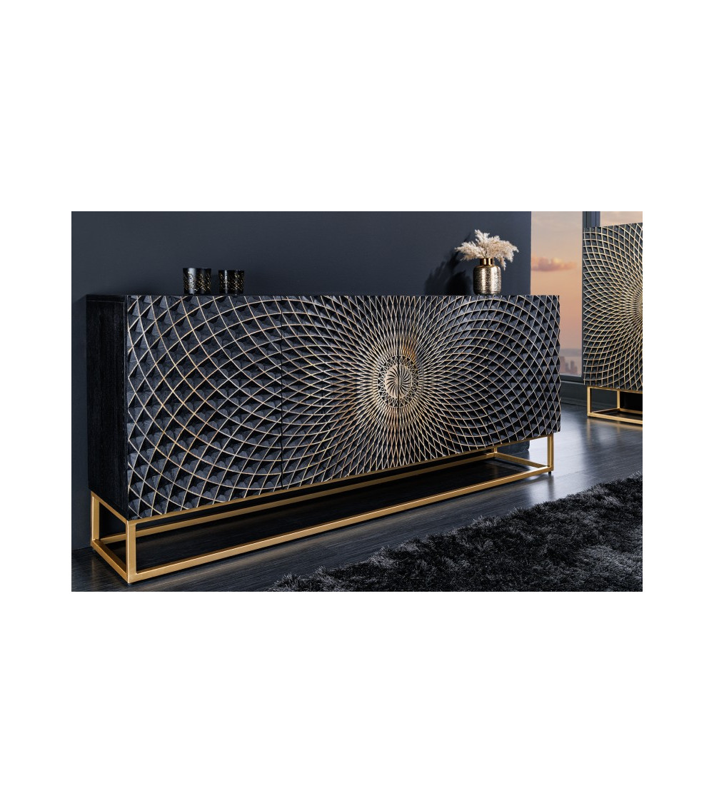 Credenza MANDALA in legno di mango