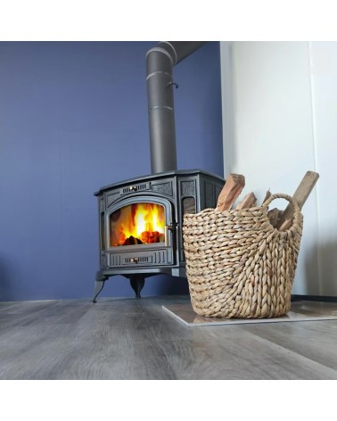 Poele à bois en fonte K9 10Kw