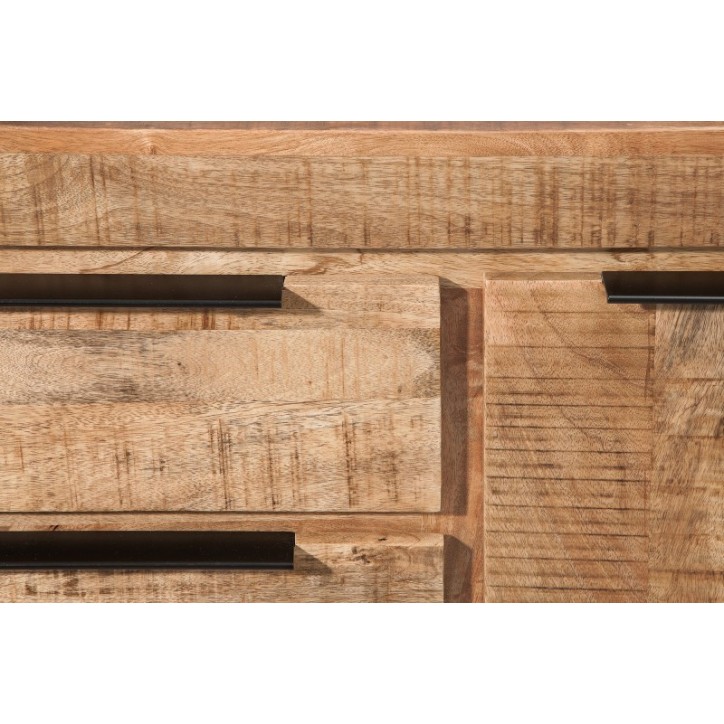 Aparador RUSTICO de madera maciza de mango