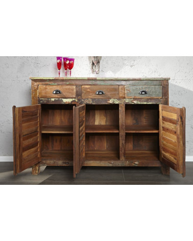Aparador ECO de madera reciclada 125 cm