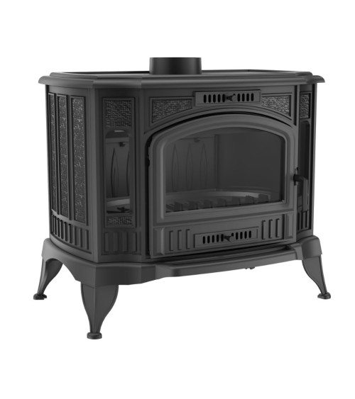 Poele à bois en fonte K9 10Kw