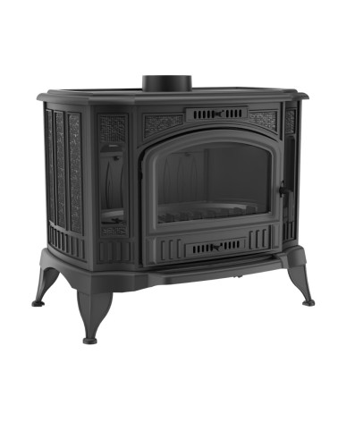 Poele à bois en fonte K9 10Kw