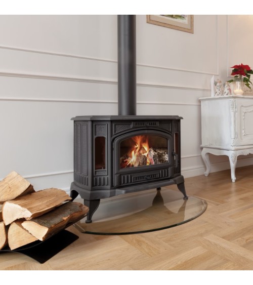 Poele à bois en fonte K9 10Kw