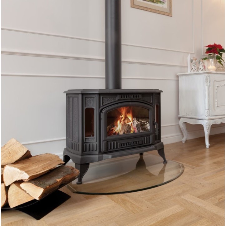 Poele à bois en fonte K9 10Kw