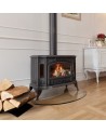 Poele à bois en fonte K9 10Kw