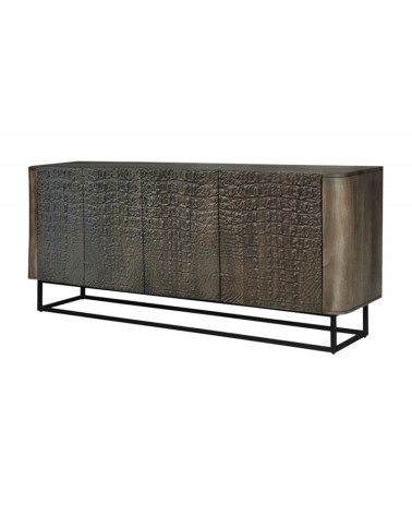 Buffet CROCO en bois de manguier