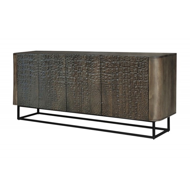 Buffet CROCO en bois de manguier