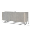 Buffet CROCO en bois de manguier