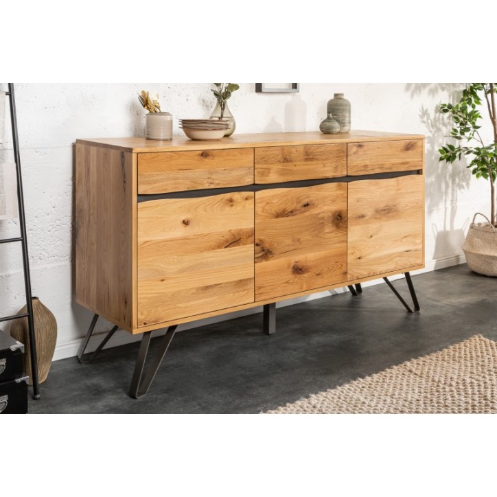 Credenza DREAM in rovere e legno di gomma Credenza DREAM in rovere e legno di gomma