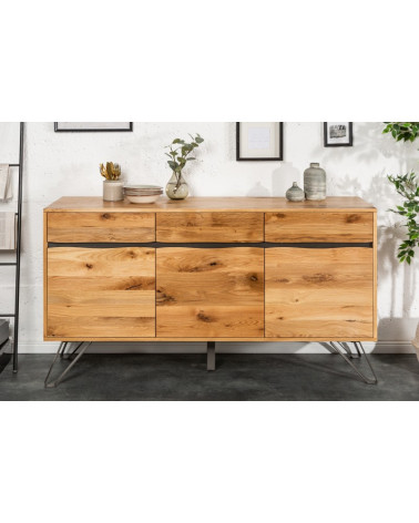 Buffet DREAM en bois de chêne et d'hévéa