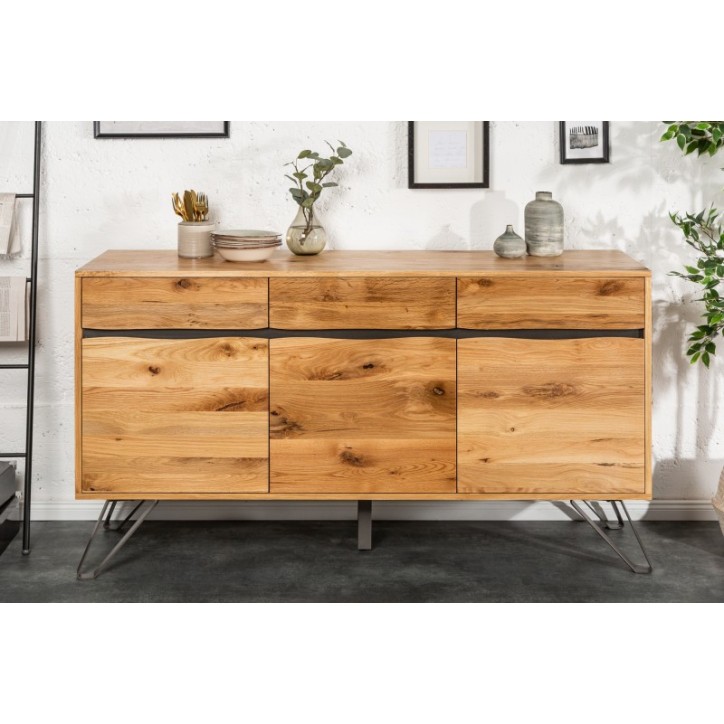 Credenza DREAM in rovere e legno di gomma Credenza DREAM in rovere e legno di gomma