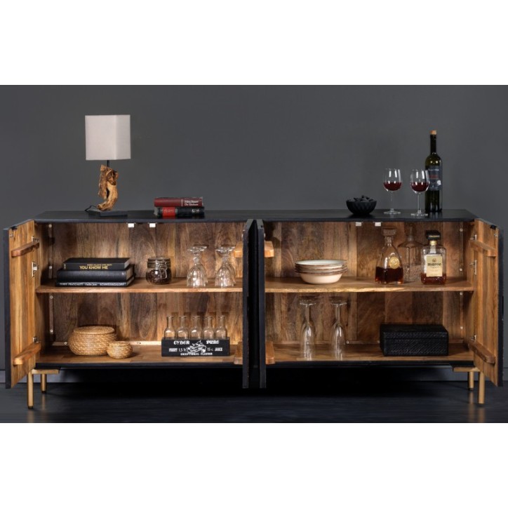 Credenza MANDALA II in legno massiccio di mango