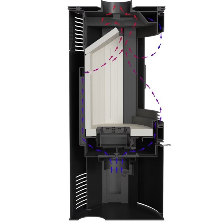 Poele à bois AB2 10Kw