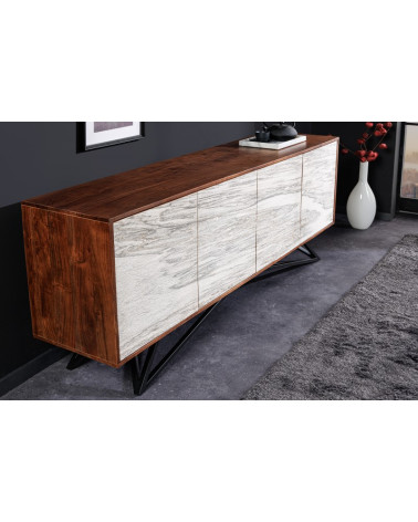 Credenza SNOW in legno di acacia