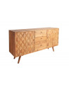 Credenza CUBE in legno massiccio di acacia