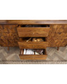 Aparador CUBE de madera de sheesham maciza