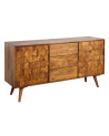 Credenza CUBE in legno massiccio di sheesham