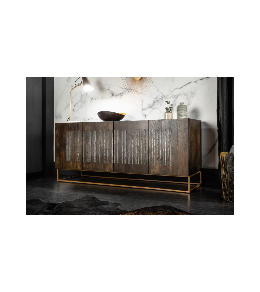 Aparador ELEGANT de madera maciza de mango