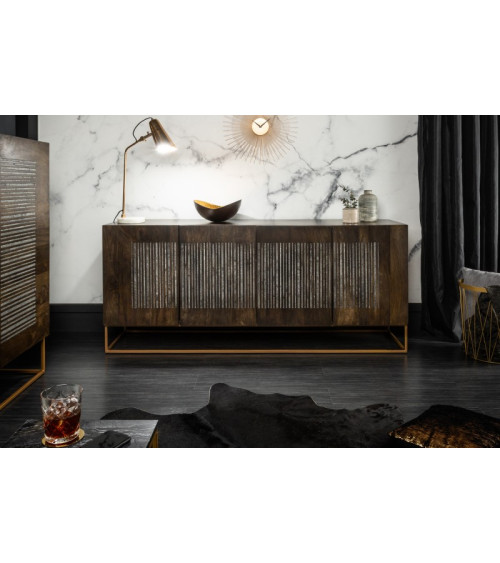 Aparador ELEGANT de madera maciza de mango