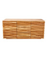 Credenza in legno massiccio di acacia RELIEF