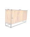 Buffet INFINITY en bois massif de manguier 140 cm