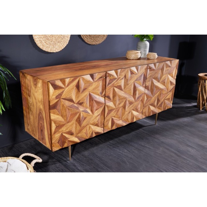 Buffet PRISM bois de sheesham