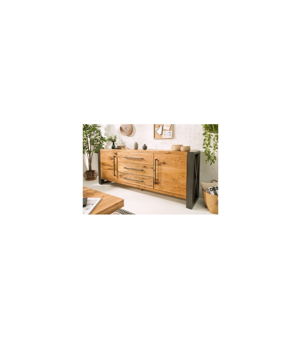 Credenza FUSION in rovere massiccio