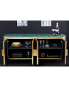 Buffet RETRO en bois massif de manguier et marbre