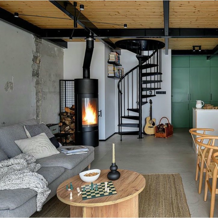 Poele à bois ANTARES 10Kw