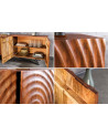 Buffet CIRCLE en bois de manguier