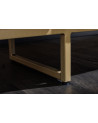 Mueble TV LINE III de madera maciza de mango + mármol