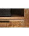 Meuble TV RUSTICO en bois massif de manguier 170 cm