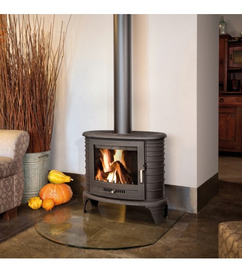 Poele à bois en fonte K8 - 9Kw