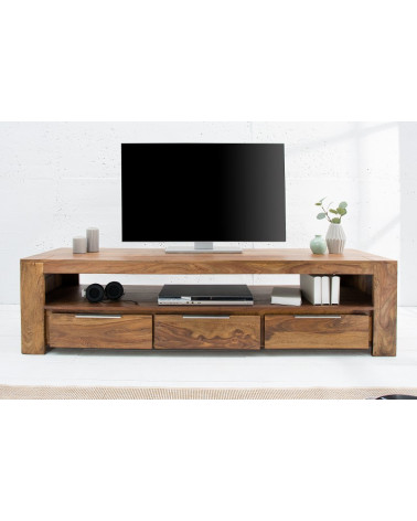 Mueble TV WOOD de madera maciza de sheesham