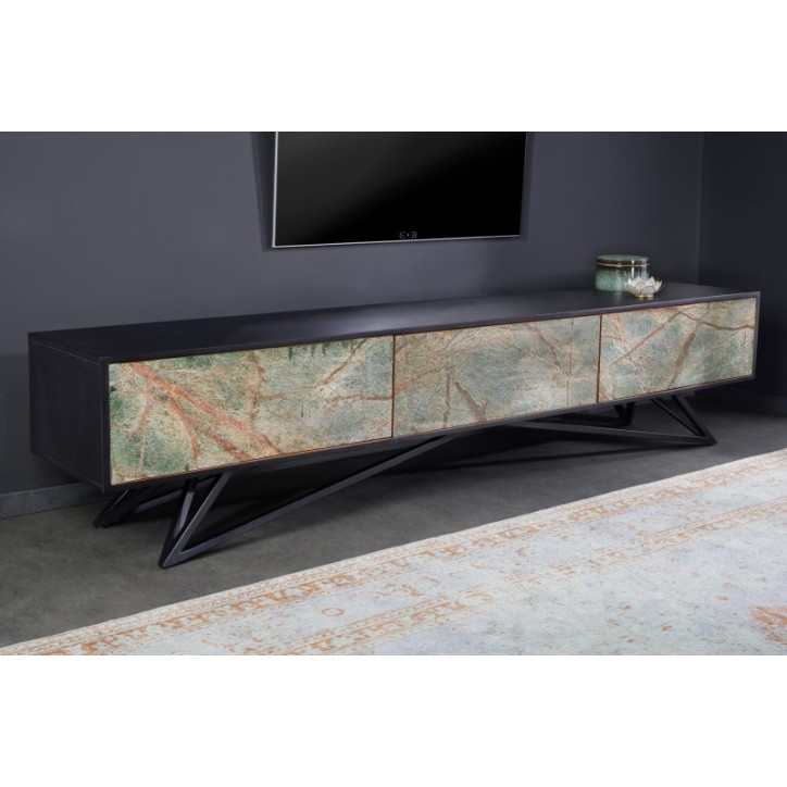 Soporte TV STONE de madera de acacia Soporte TV STONE de madera de acacia