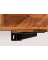 Mueble TV suspendido INFINITY de madera maciza de mango