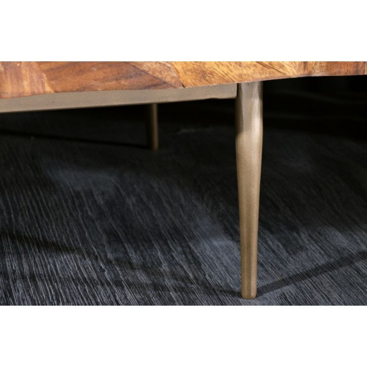 Mueble TV PRISM de madera de sheesham