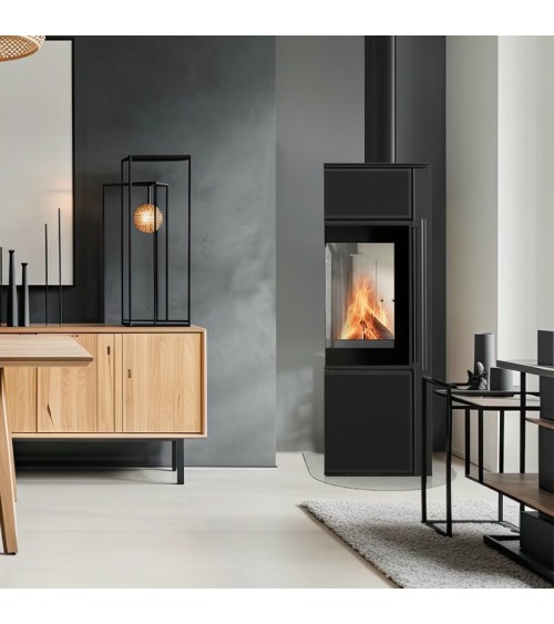 Poele à bois TORA 8Kw
