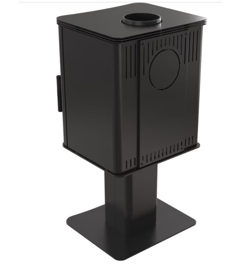 Poele à bois K5 sur pied 7Kw