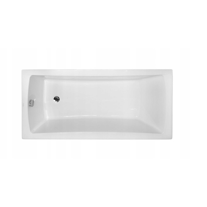 Banheira MIRANO II com avental preto 140/150/160/170 x 70